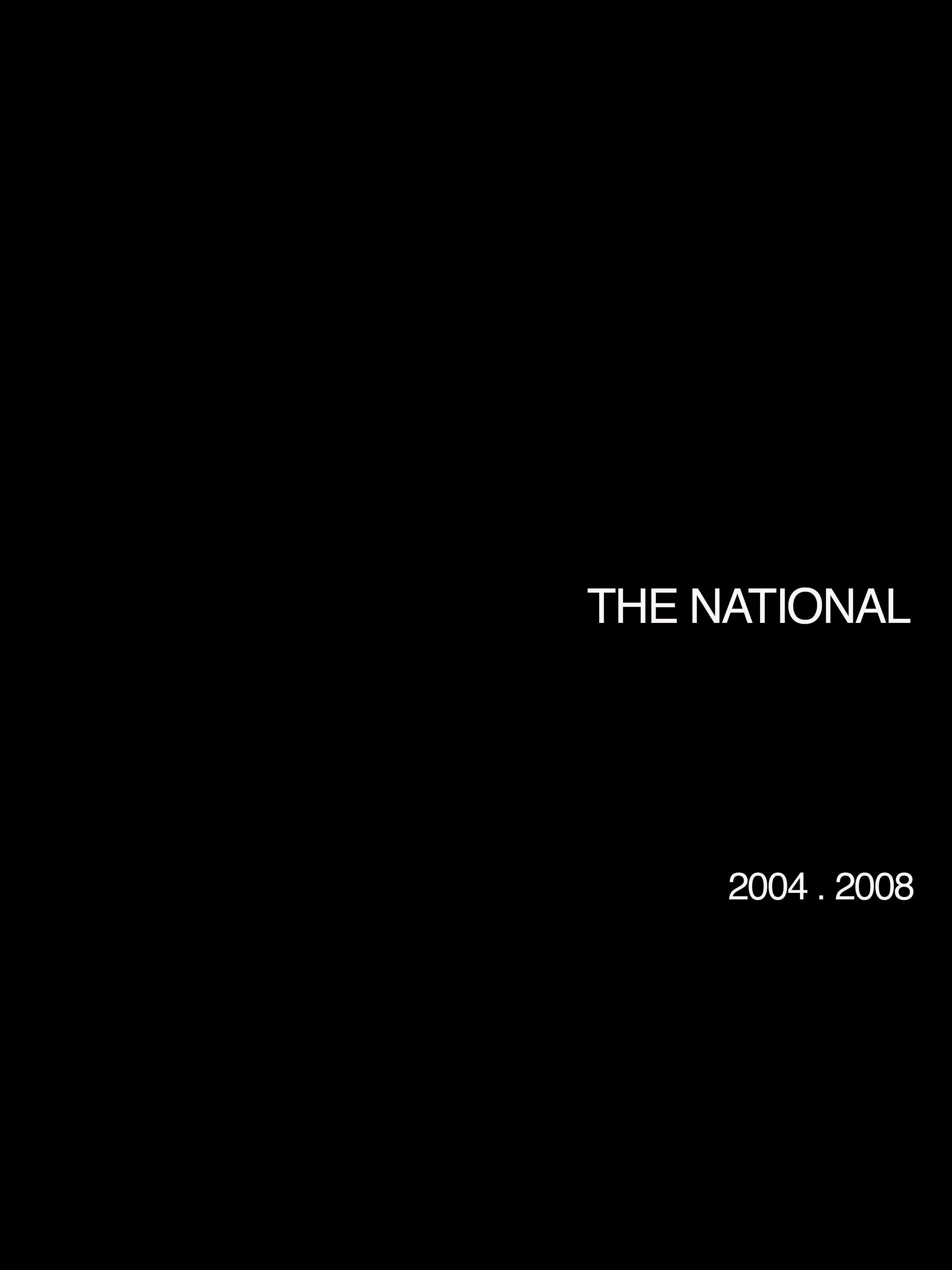 THE NATIONAL (selected works)
